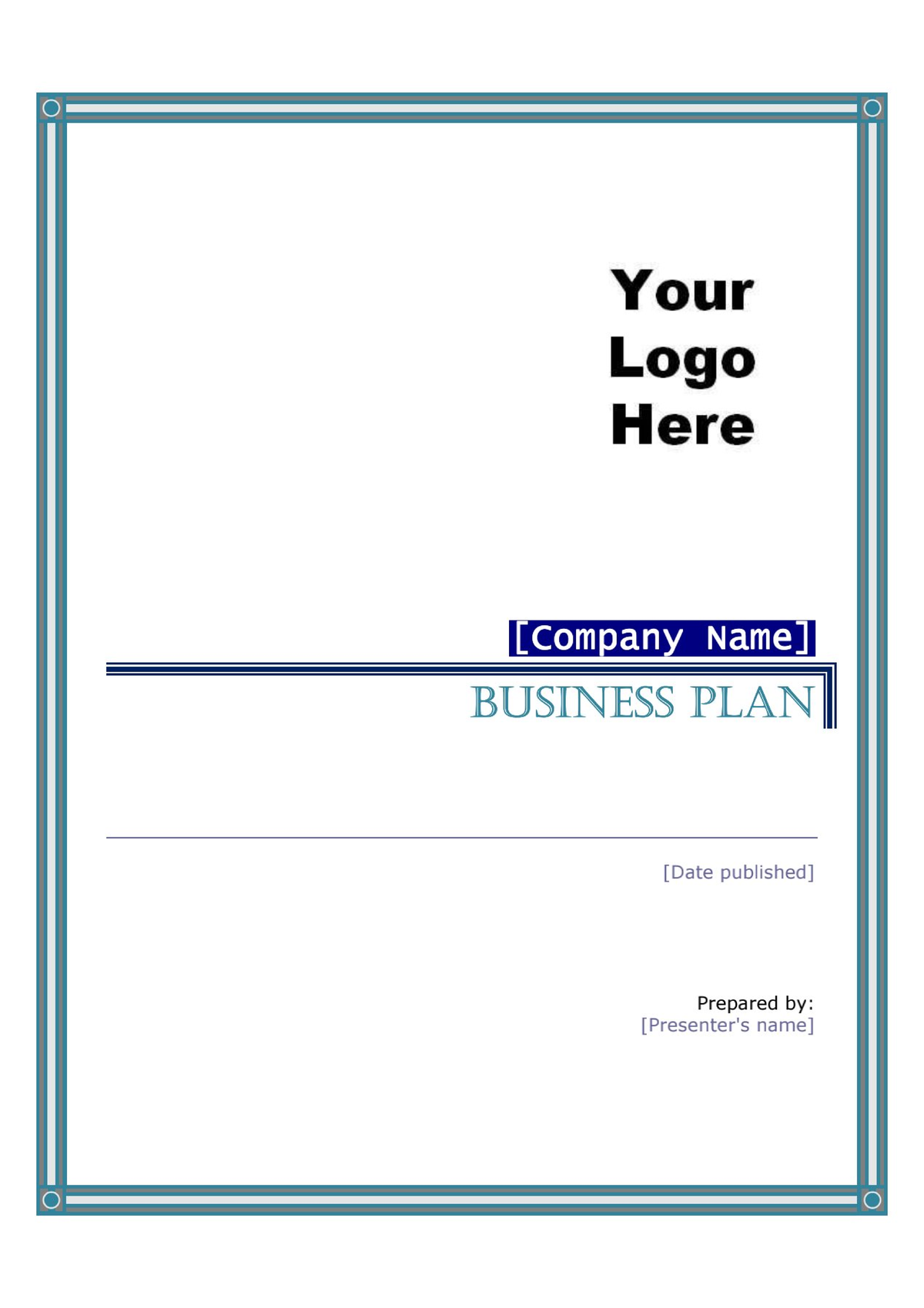 blank-restaurant-business-plan-template-financial-management-studocu
