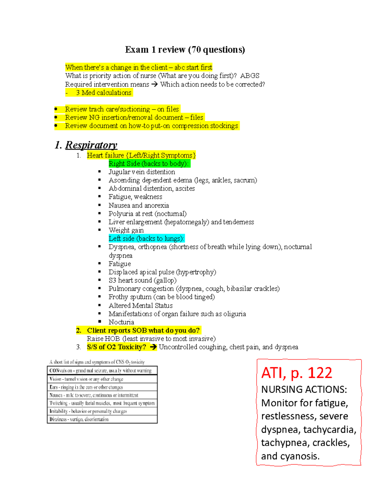 Exam 1 reviewnr 341 - Exam 1 review notes - Exam 1 review (70 questions ...
