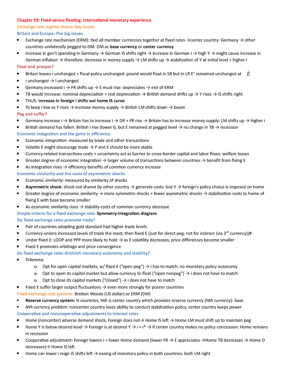 Chapter 19 Chapter 19 Fixed Versus Floating International Monetary   Thumb 1200 1553 