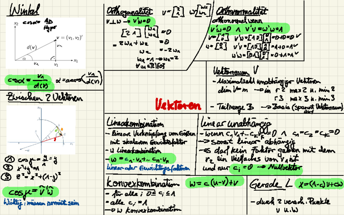 1) Vektoren 2 lin. Algebra - Wir qq#!!!v-EIw-E ...