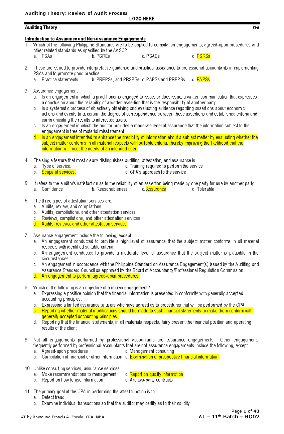 Roles And Responsibilities Of Internal Auditors To The Corporate Governance Mechanisms