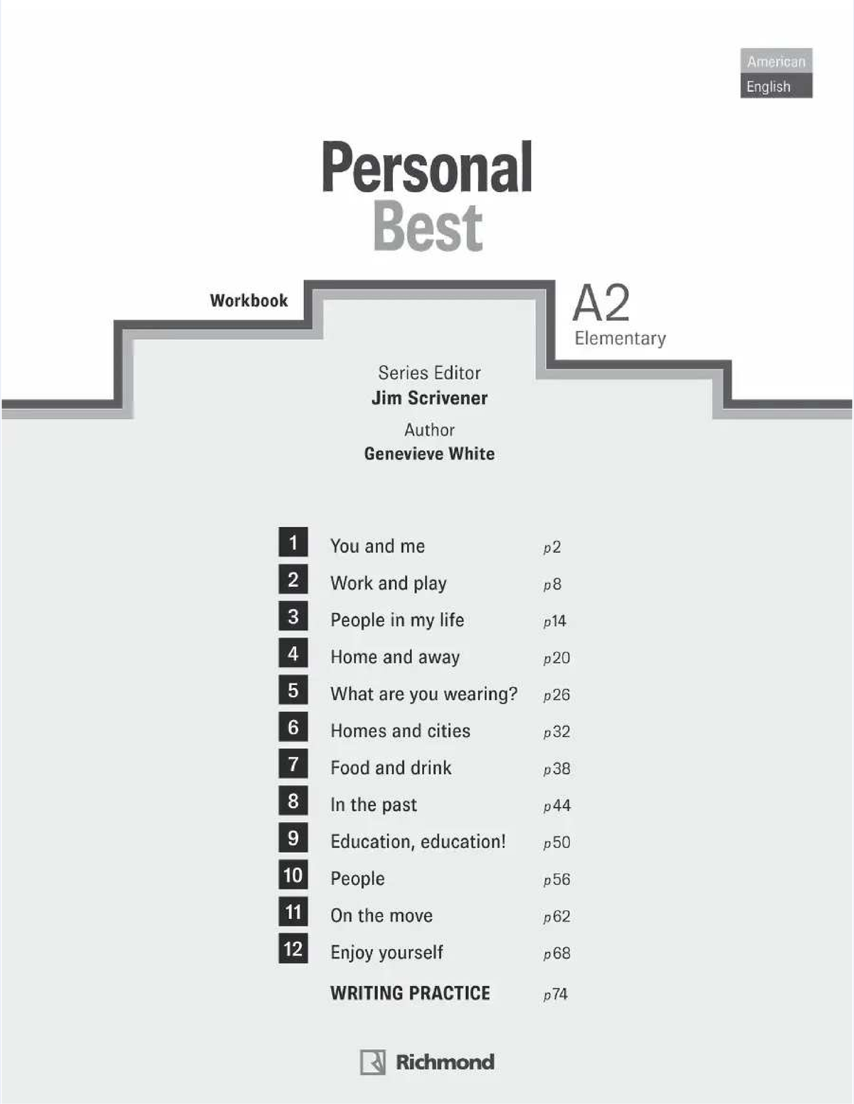 Personal Best A2 Workbook - Inglês Instrumental I - Studocu