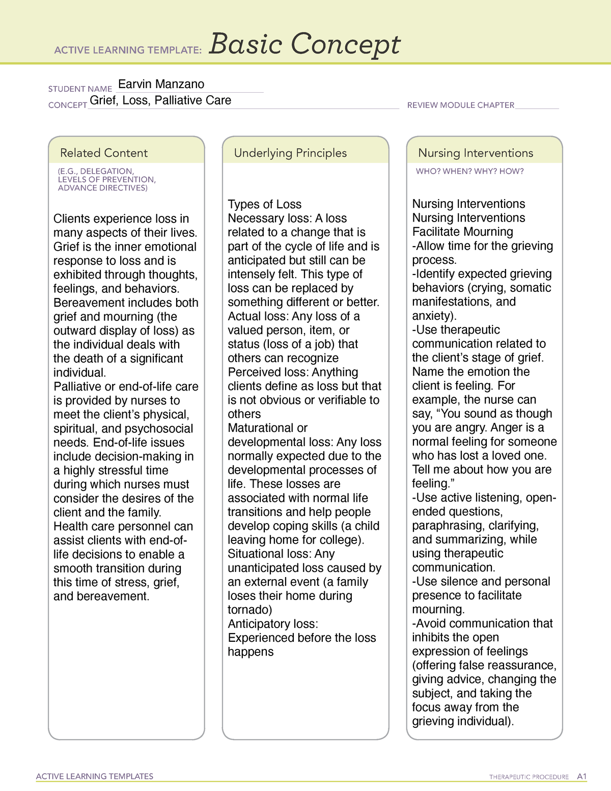 CMSremediation 7 - ati template - 115 - ACTIVE LEARNING TEMPLATES ...