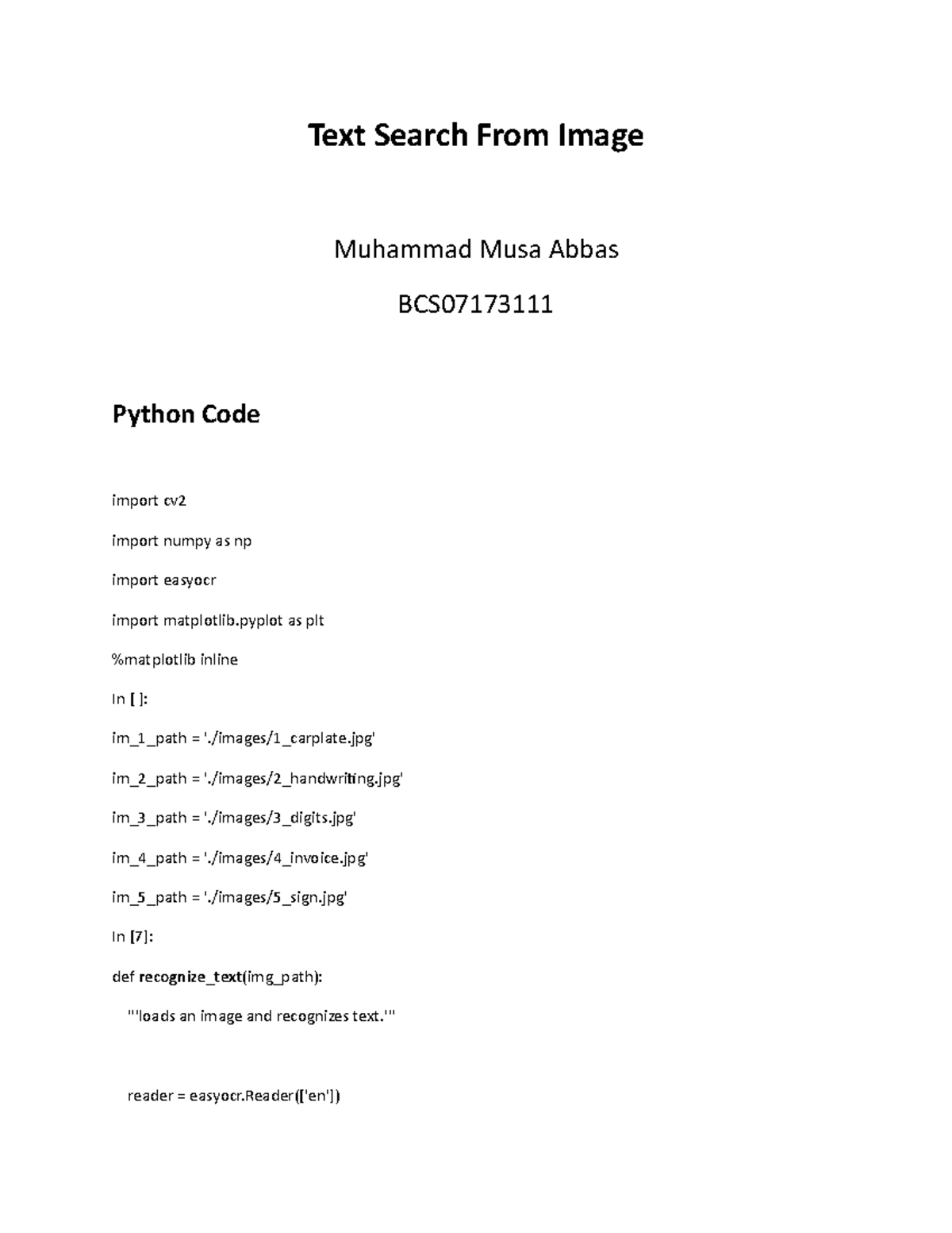 ANN Project Code - Assignment - Text Search From Image Muhammad Musa ...