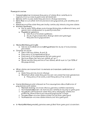 Chapter 14 Textbook Notes - CHAPTER 14 TEXTBOOK NOTES Mendel and the ...