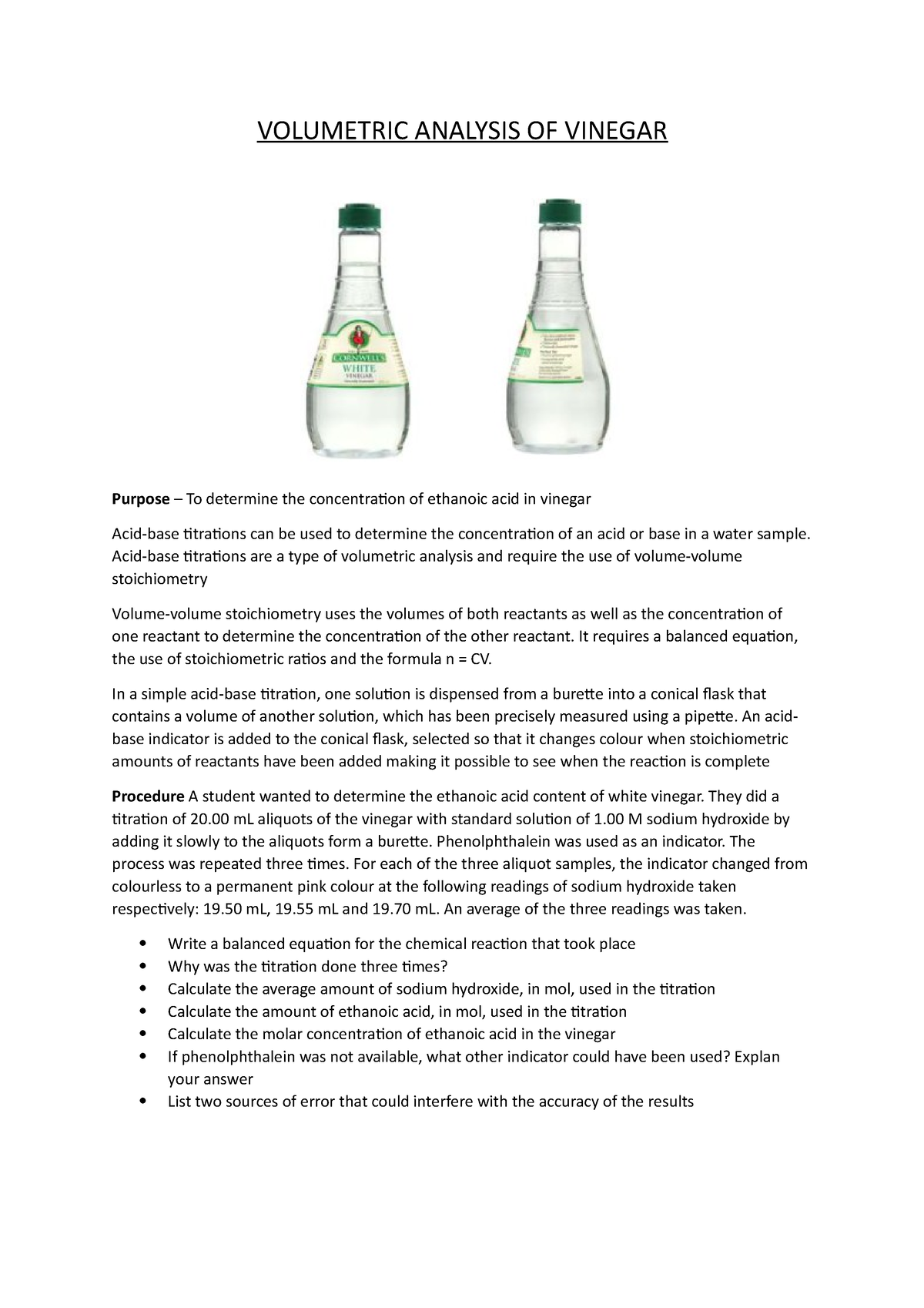 0 20 Volumetric 20 Analysis 20Second 20Hand 20data 20Vinegar   Thumb 1200 1698 