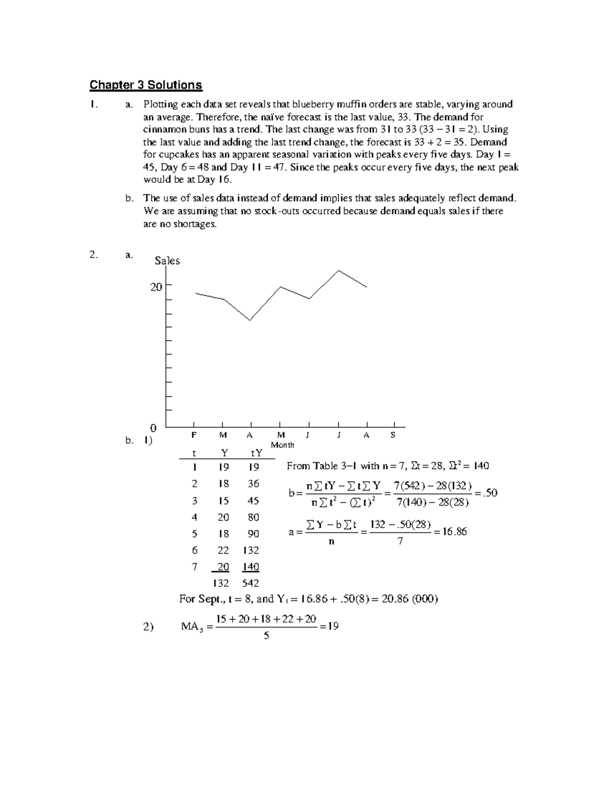 Chapter 3 solutions - I want to inhance my study - Chapter 3 Solutions ...