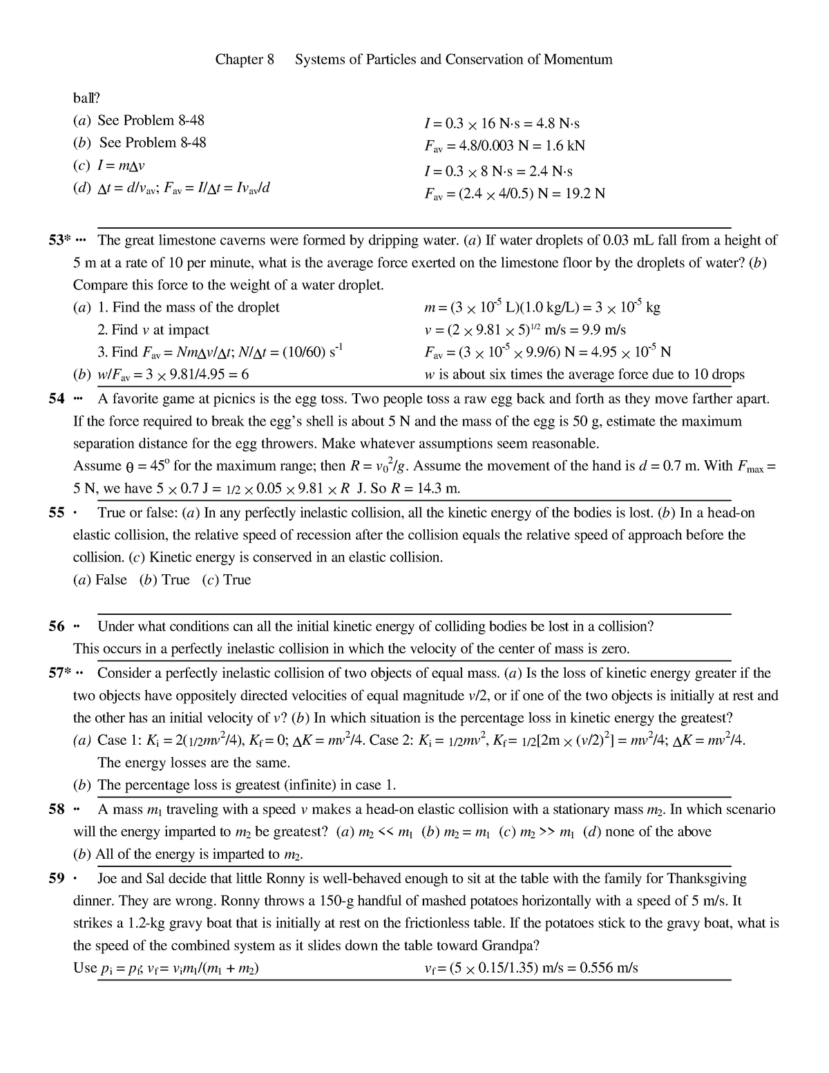 system-of-particles-and-conservation-of-9-8-0-n-1-kn-i-0-8-n