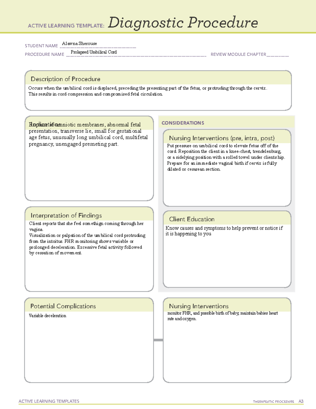 active-learning-template-diagnostic-procedure-form-active-learning