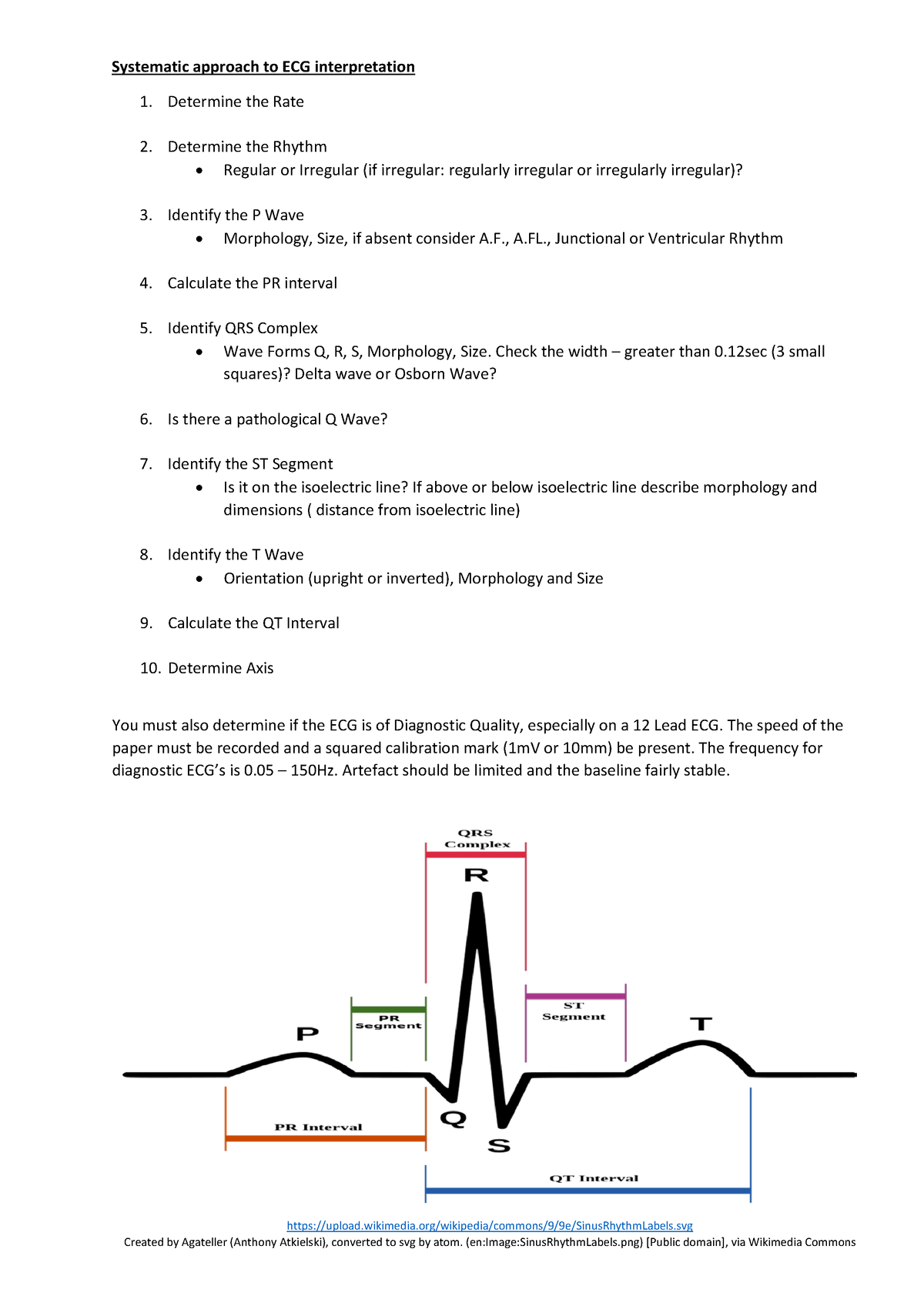 Systematic Approach To ECG Interpretation - Systematic Approach To ECG ...