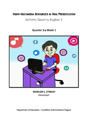 CC101 Module 1 Task 1 - TASK 1 You are able to identify different ...