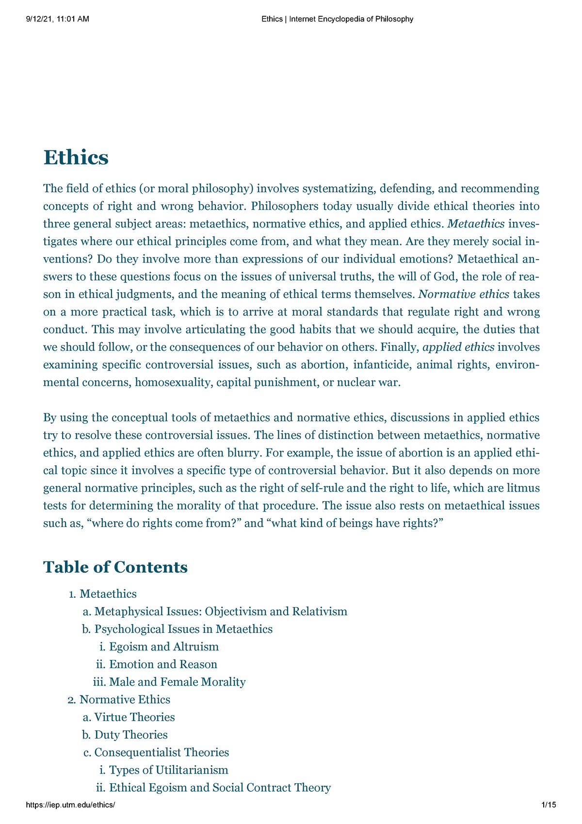 ethics-internet-encyclopedia-of-philosophy-ethics-the-field-of-ethics