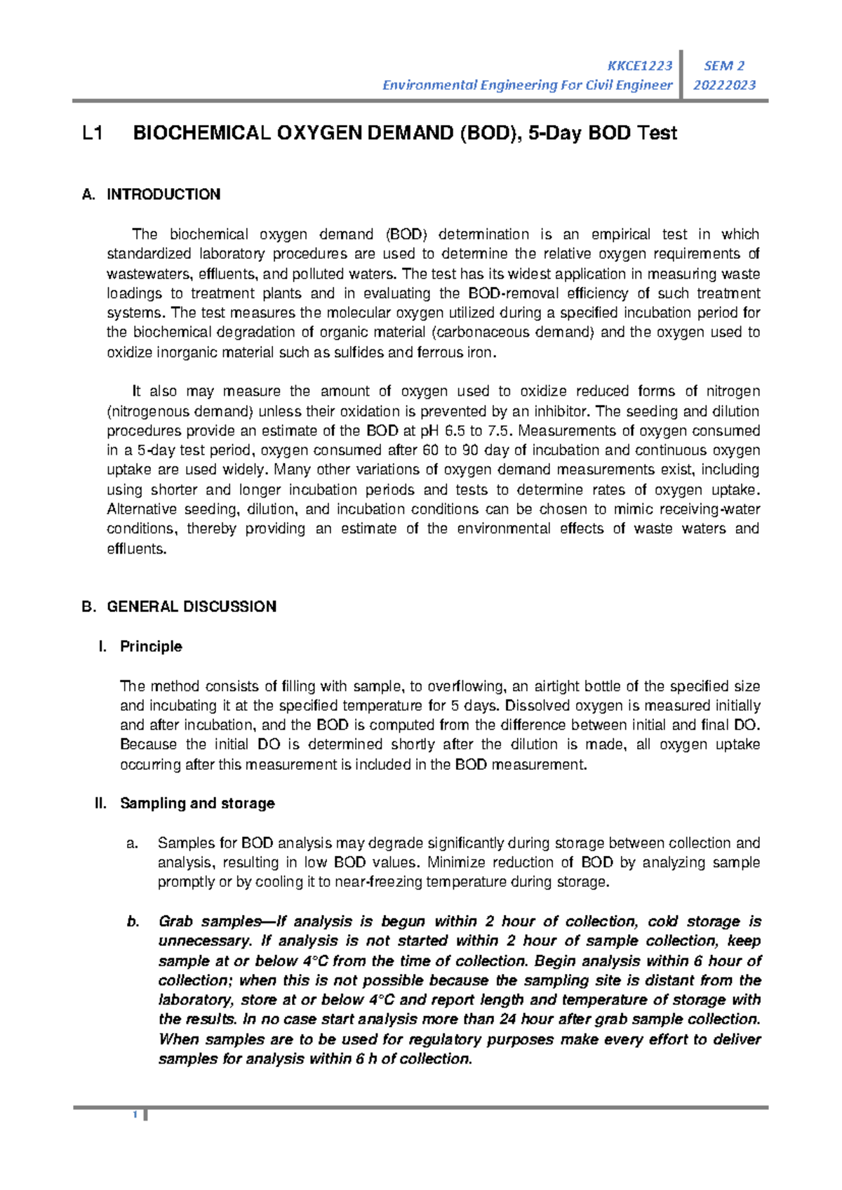 2. Environmental Lab Manual Environmental Engineering For Civil