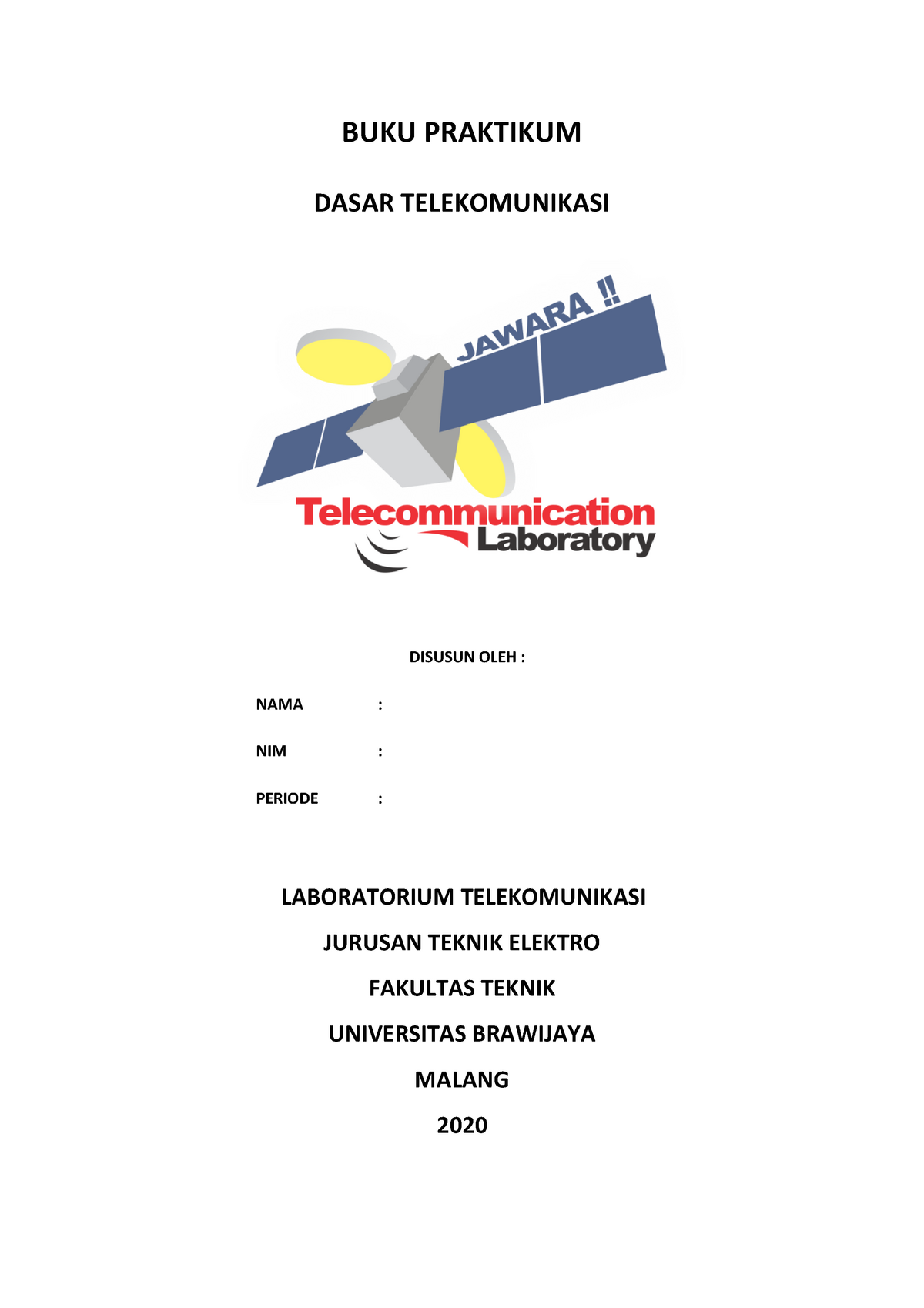 Modul Dasar Telekomunikasi - BUKU PRAKTIKUM DASAR TELEKOMUNIKASI ...