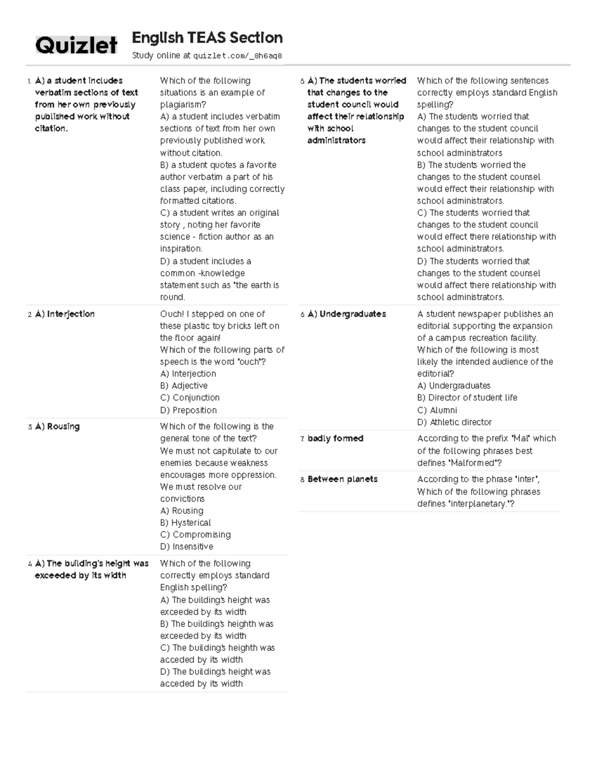 quizlet-2-good-luck-a-a-student-includes-verbatim-sections-of-text-from-her-own-previously