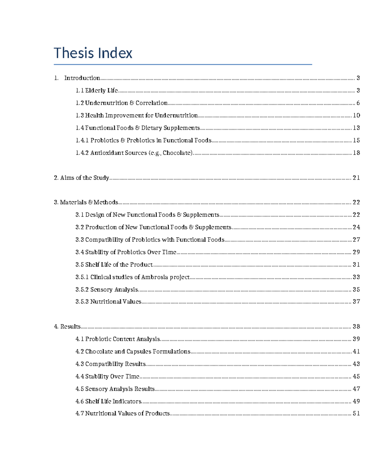 Thesis index - Thesis Index - Studocu