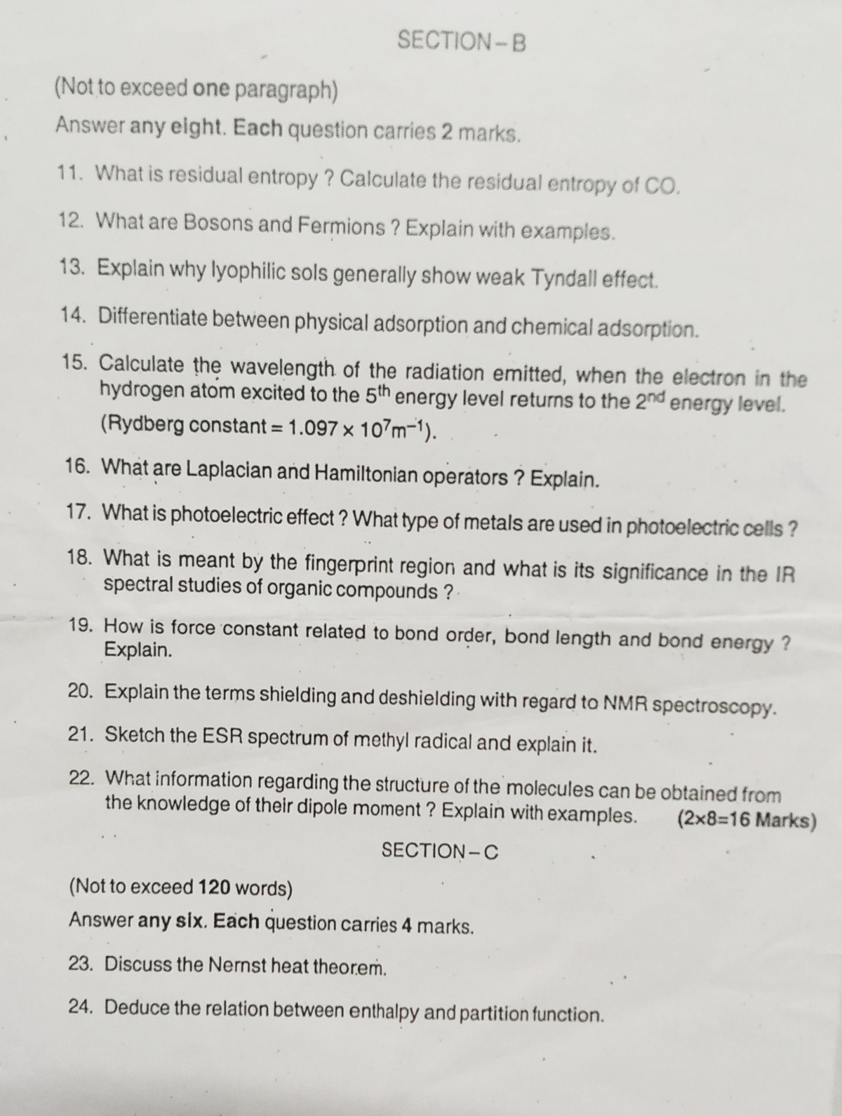 IMG 20231016 180155 - Question paper for practice - Physical chemistry ...