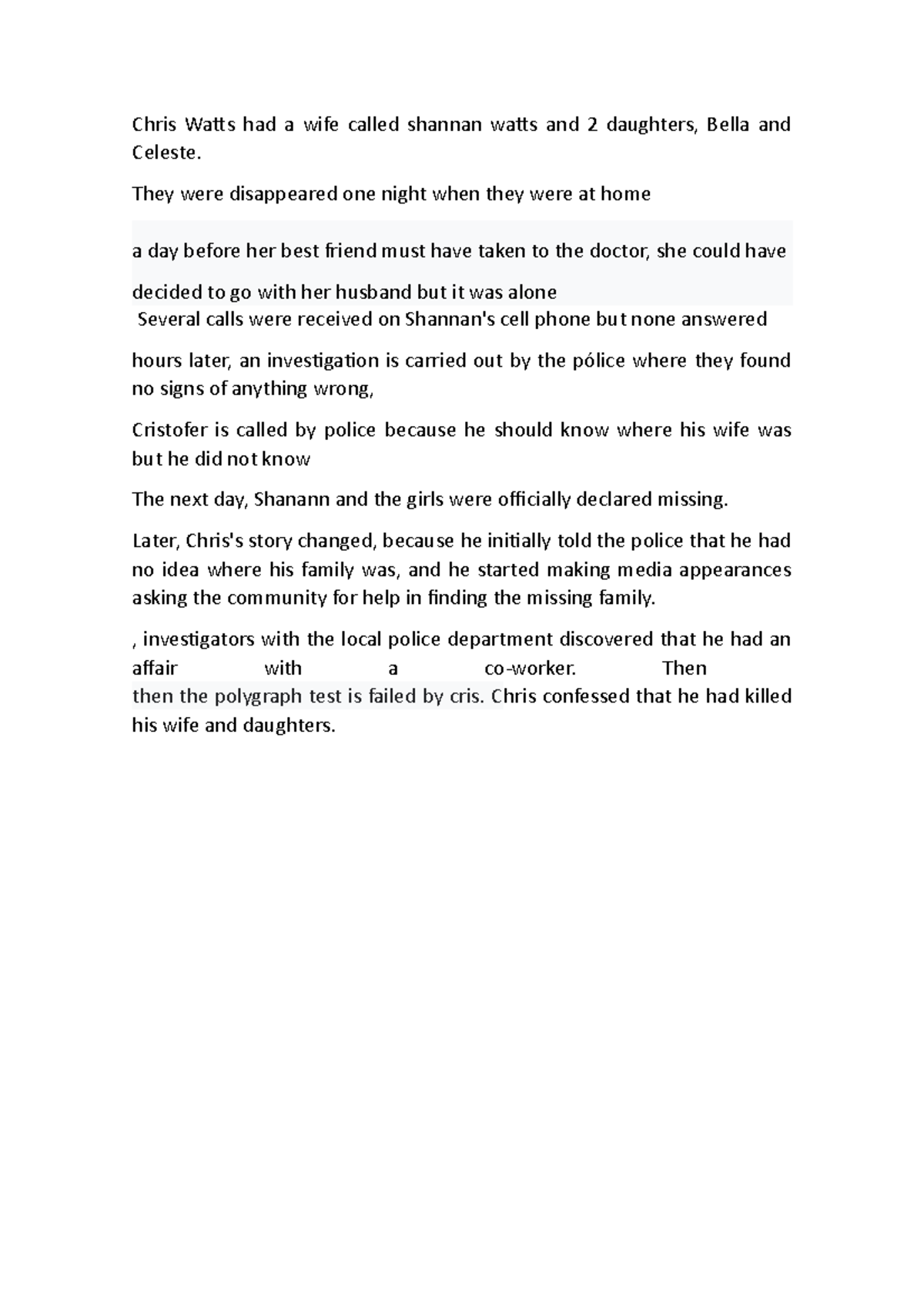 Bella Watts Autopsy Report - cn9ore7