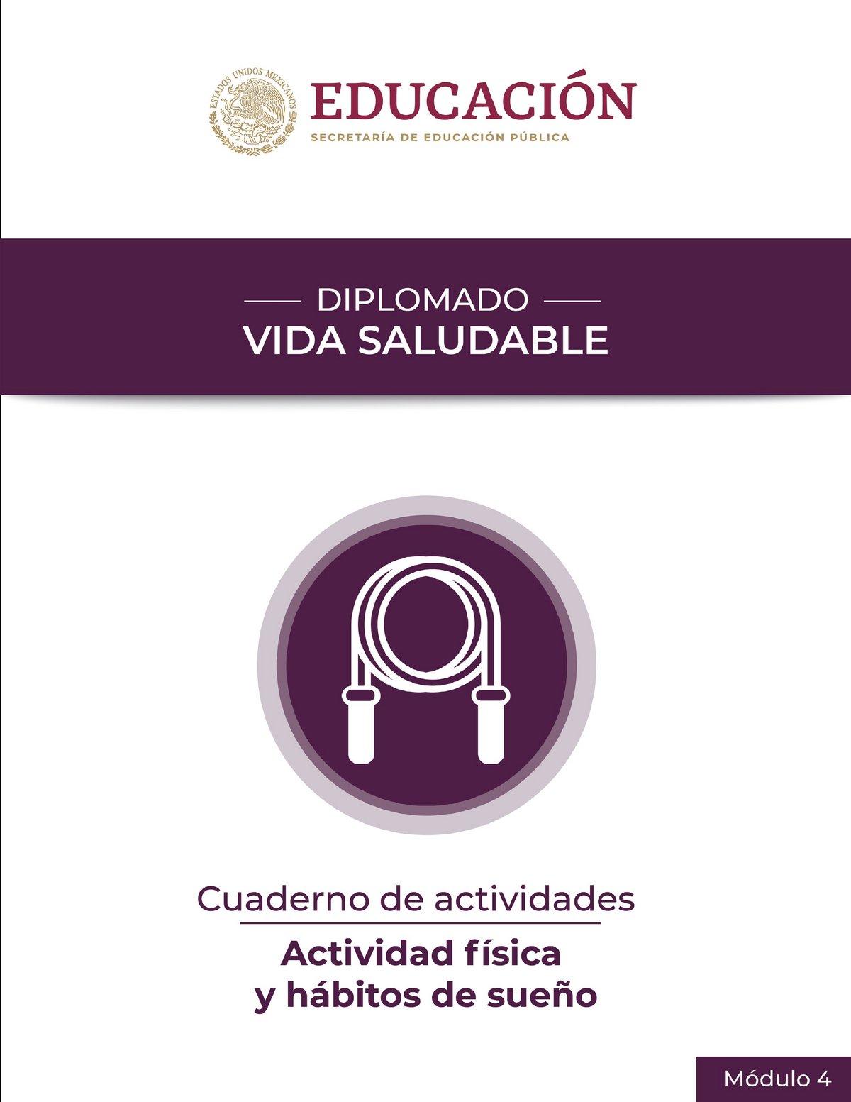 Cuaderno Módulo 4 Diplomado Vida Saludable Diplomado Vida Saludable Módulo 4 Actividad 1166