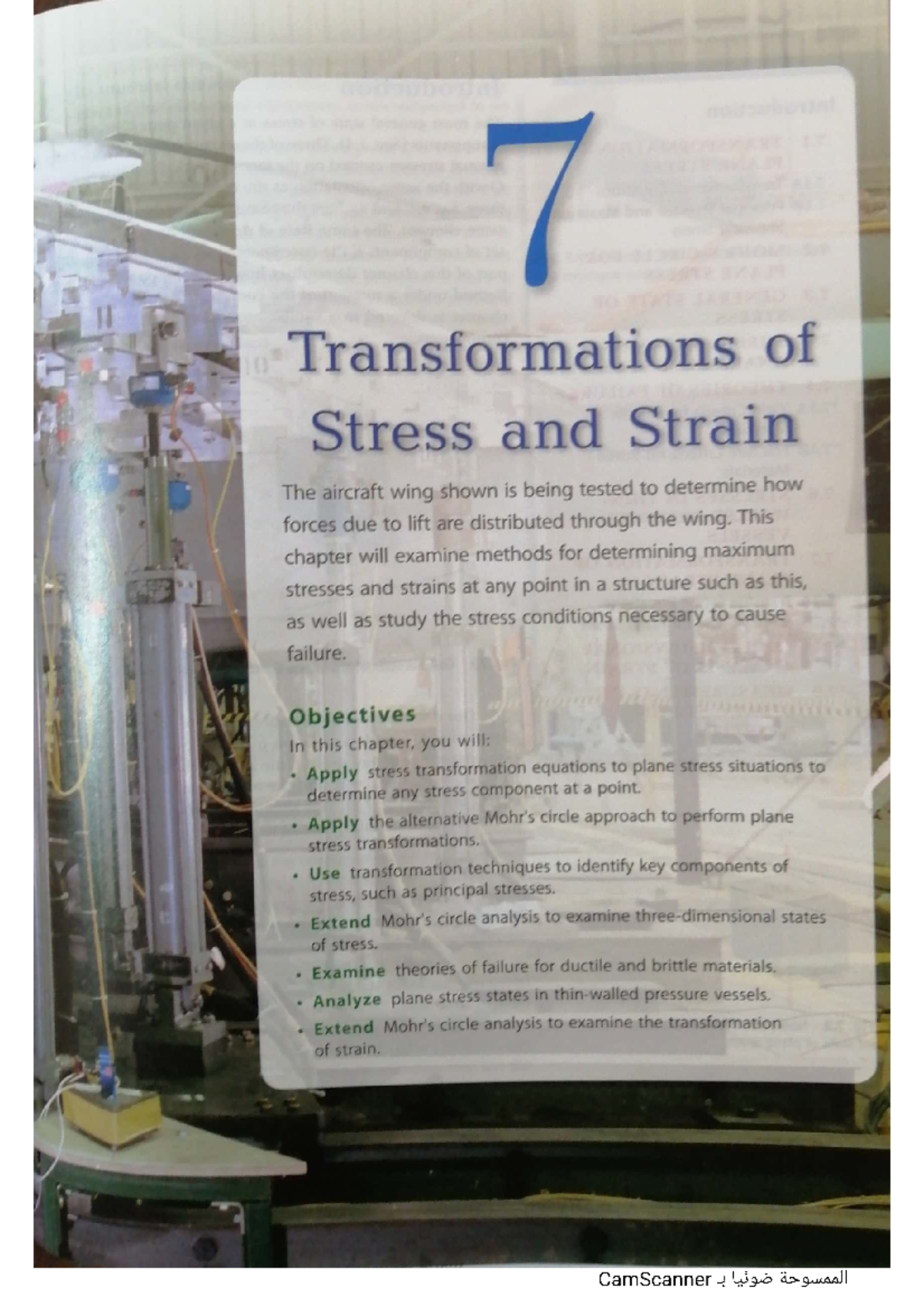 Ch. 7( Transformations of stress and strain) - mechanics of materials ...