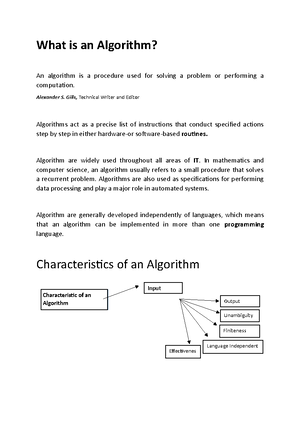 Steps involved in programing - Defining the problem 2. Planning the ...