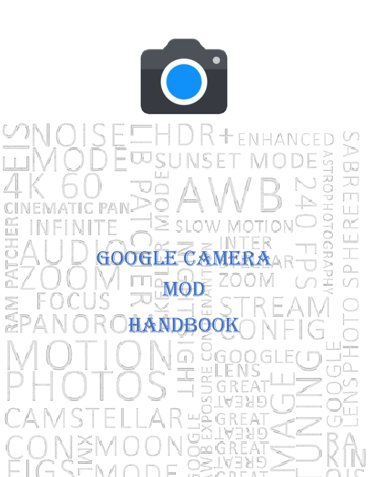 GCam-Handbook - none - Google Camera MOD HANDBOOK الرحيمالرحمن౫残بسم ...