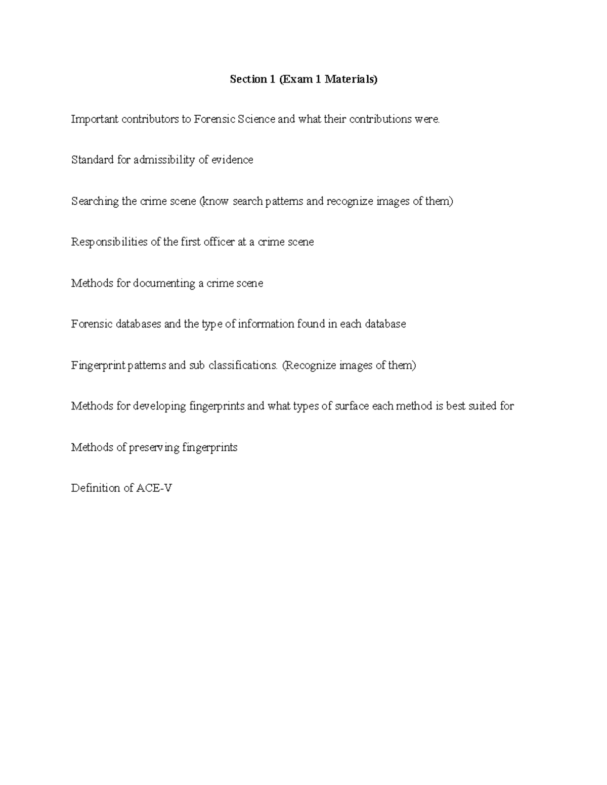 Final Exam Study Guide Spring 2023 Tagged Section 1 Exam 1 Materials Important Final Exam Study Guide Spring 2023 Tagged Section 1 Exam 1 Materials Important