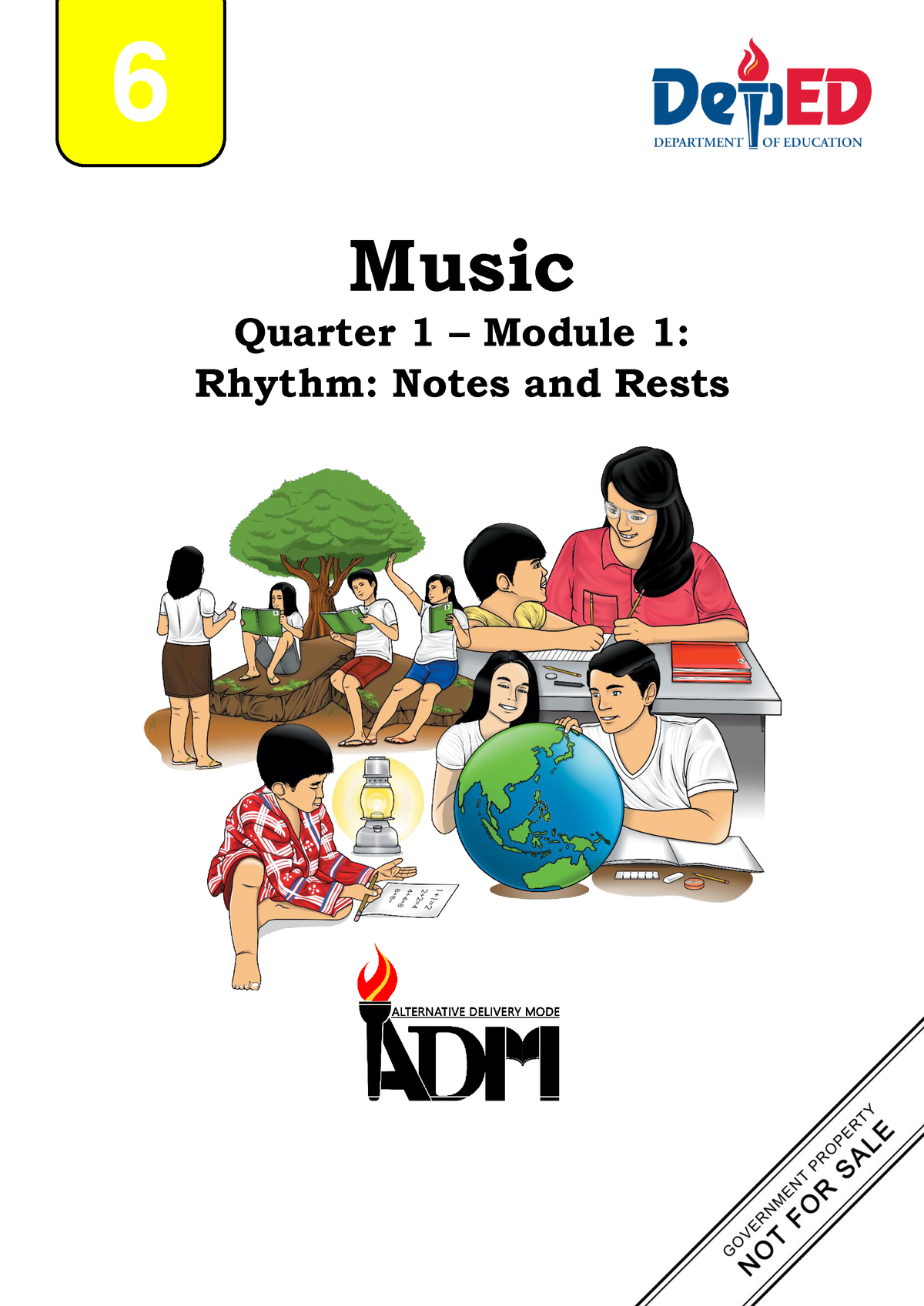 Music 6 Q1 Mod1 Rhythm-notes-and-rests Final 08032020 - Music Quarter 1 ...