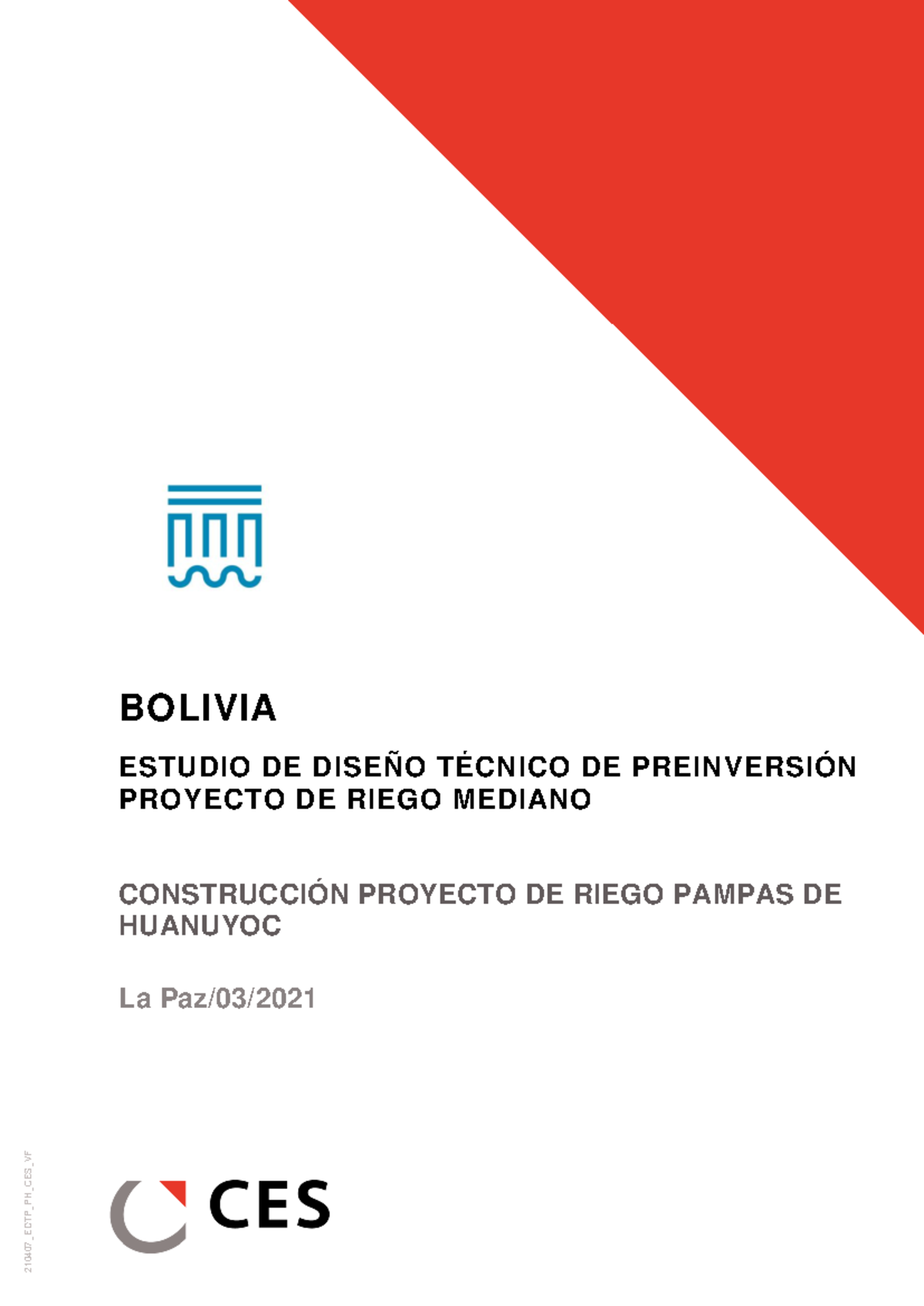 210407 EDTP PH CES VF - diseño de presa de enrocado - 210407_EDTP_PH ...