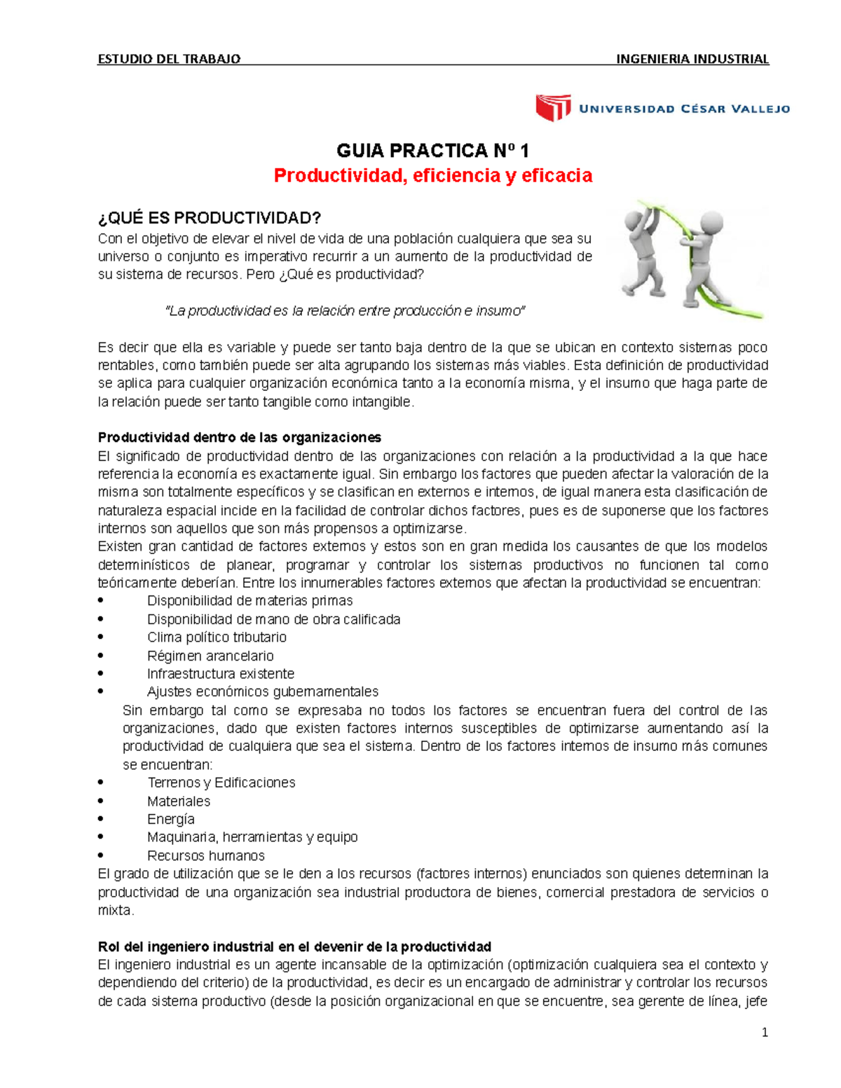 Guia-Practica-1 Productividad-Eficiencia-Eficacia - GUIA PRACTICA Nº 1 ...