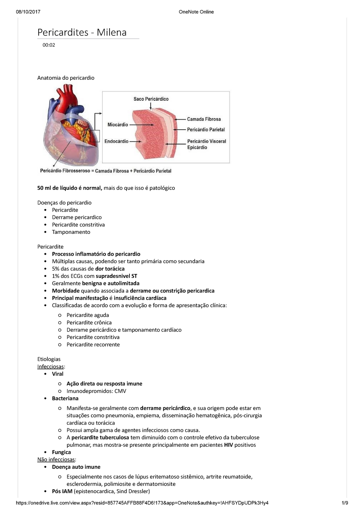 7 - Pericardite - Resumos Completos De Cardiologia, Principais ...