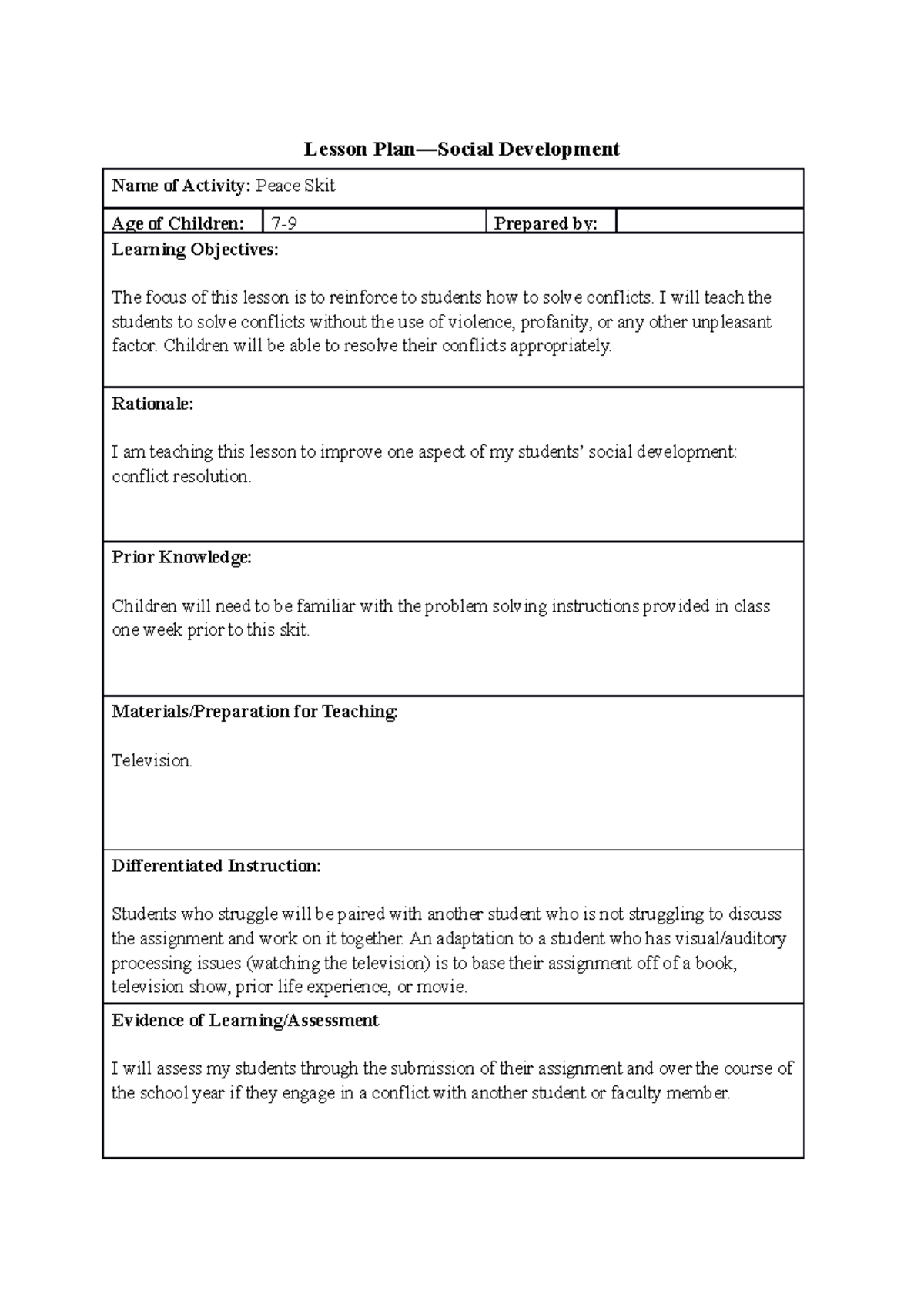 Environmental Health Issues Lesson Plan