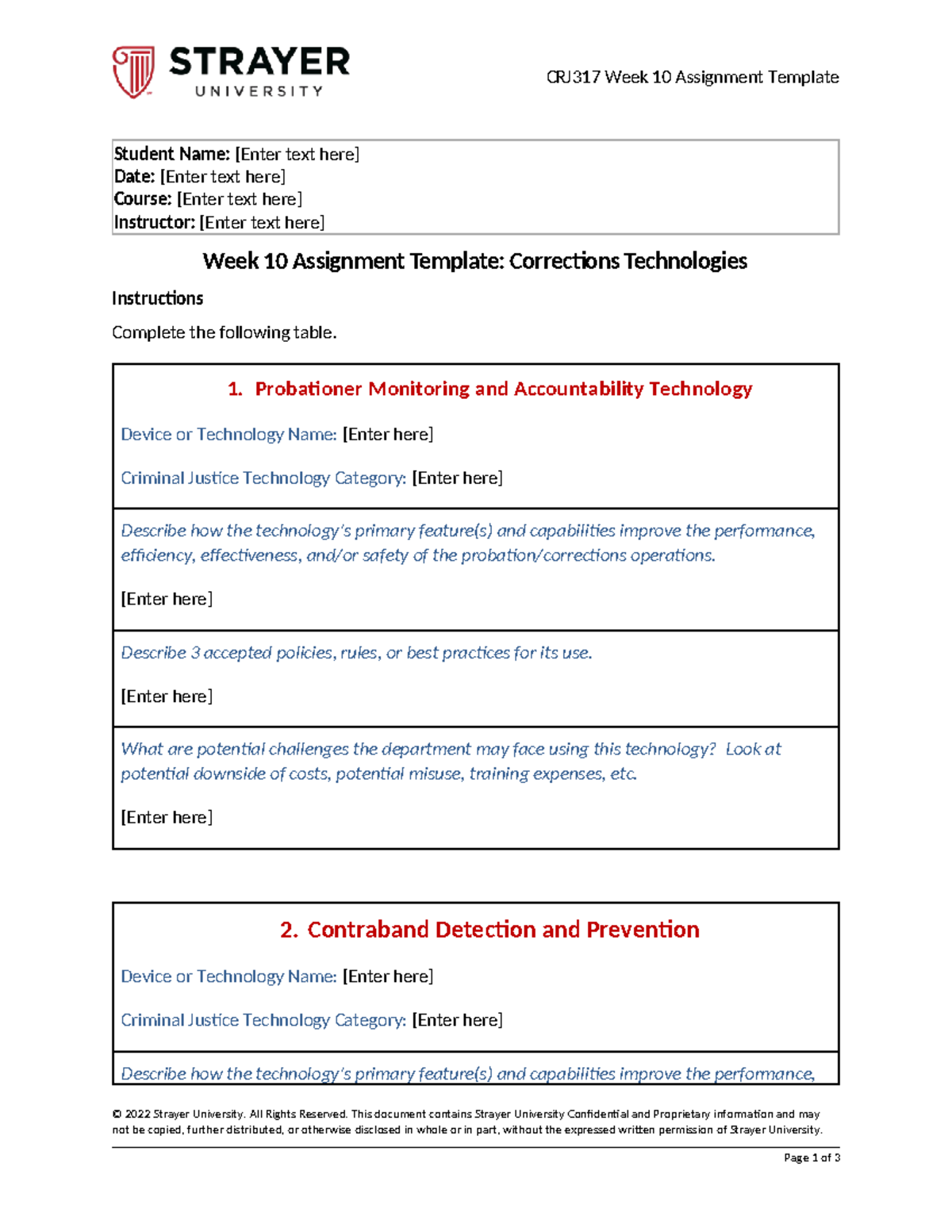 Cf week 10 Assignment Template - CRJ317 Week 10 Assignment Template ...