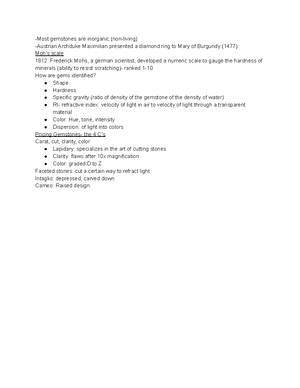 FM 144 chapter 6 - Precious Metals - APA Writing Format General ...