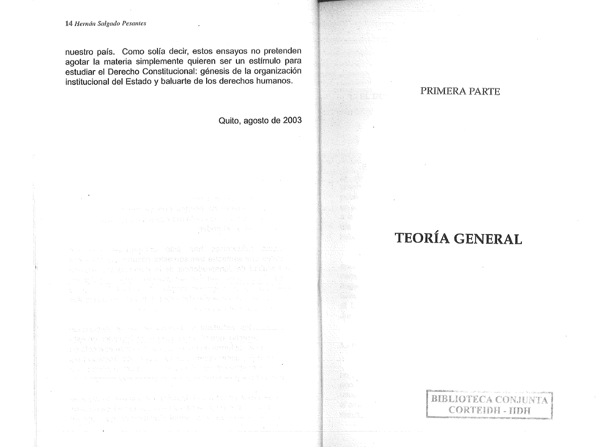 Lecciones De Derecho Constitucional HSP - 14 Hernán Salgado Pesantes ...