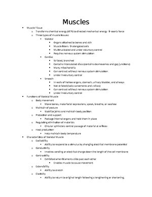 Anatomy Lab Notes - Kenndall Bethel Anatomy Lab Notes Cell size and ...