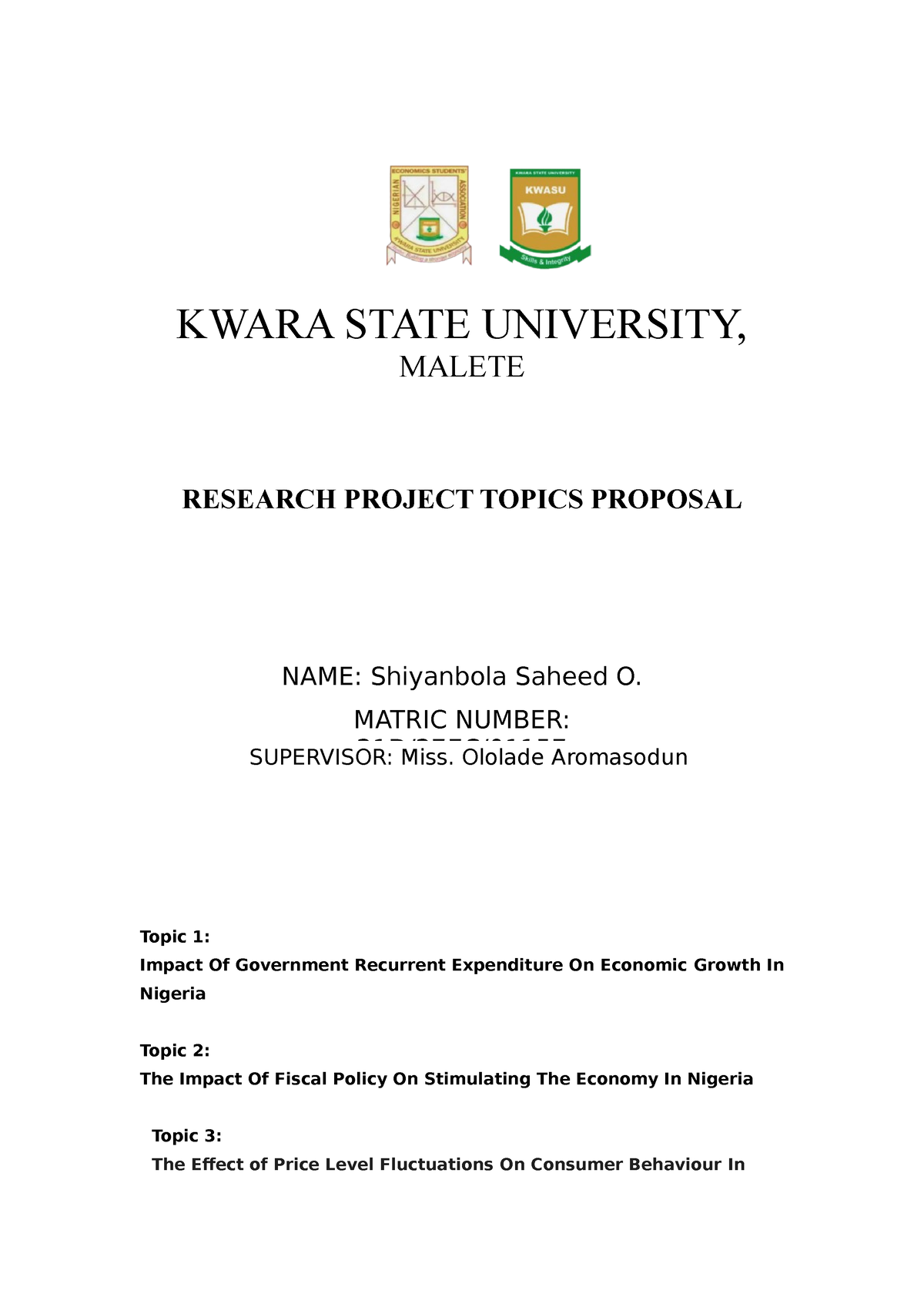 research proposal about government