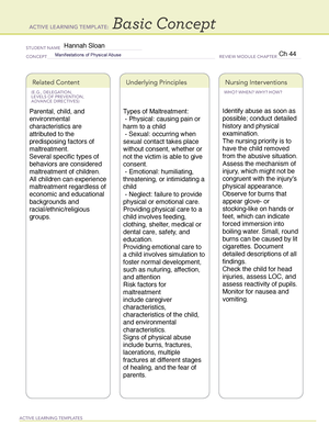 Creating a Plan of Care for a Child Who Has Wilms' Tumor - ACTIVE ...