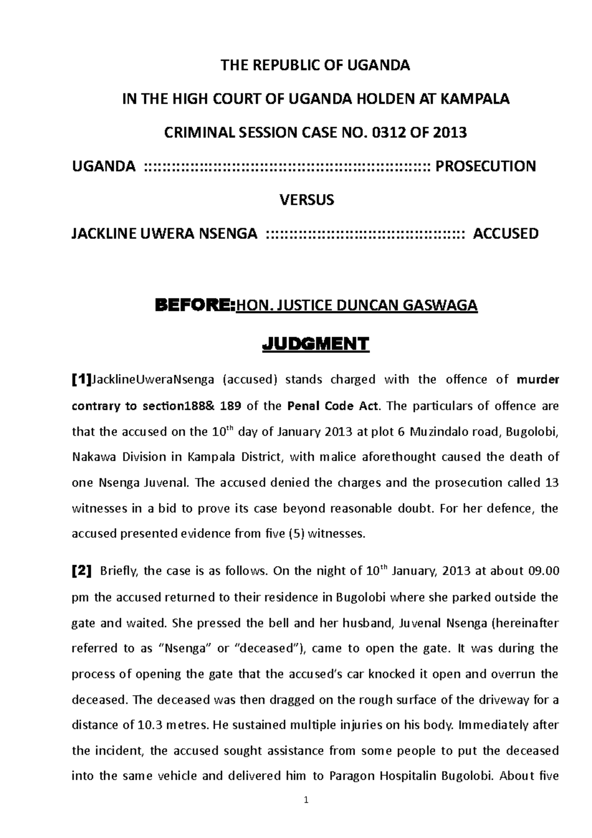 2014ughccrd43 0 Case law on land transactions and fraud. THE