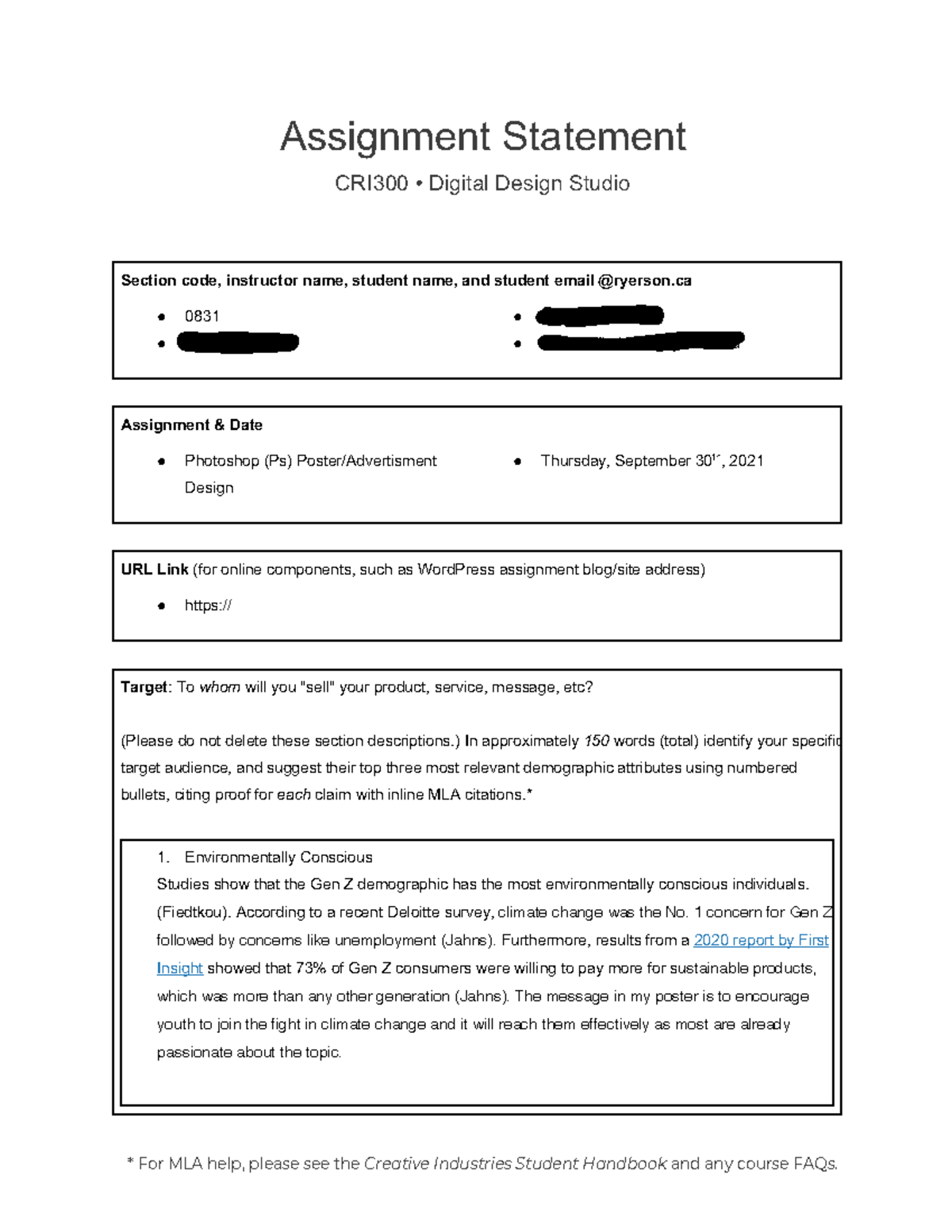 CRI300-0831 statement-1 - Assignment Statement CRI300 " Digital Design ...