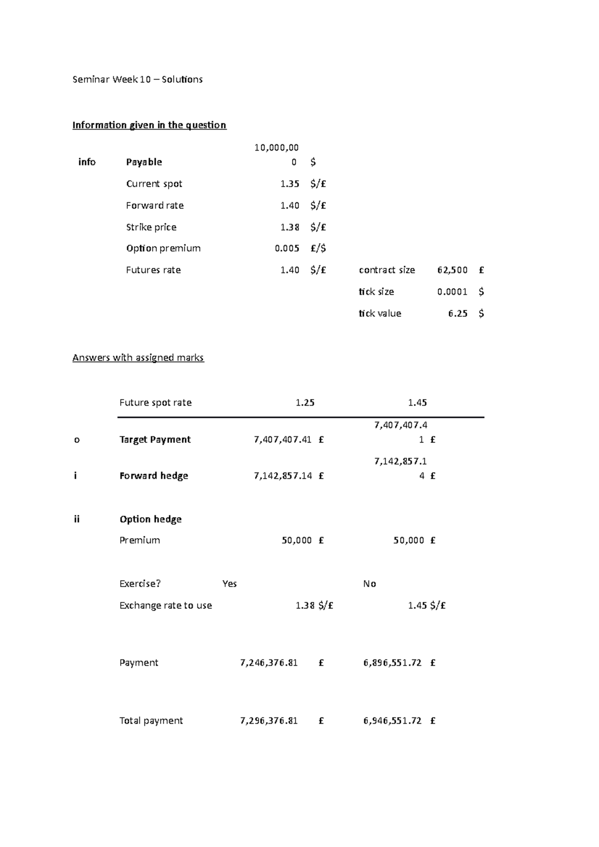 Practice 10 answers, 2018 - Seminar Week 10 – Solutions Information ...