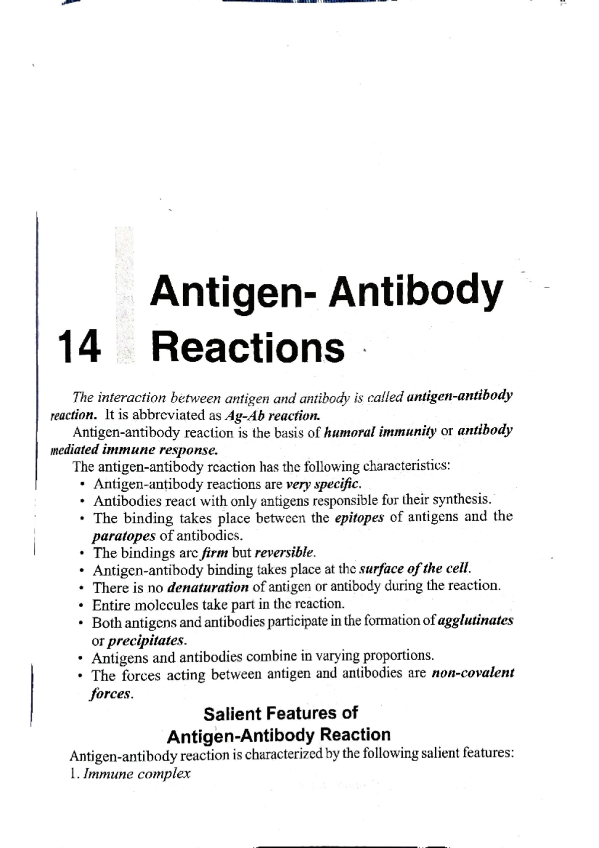 Antigen Antibody Reactions Environmental Biology, Forest Botany