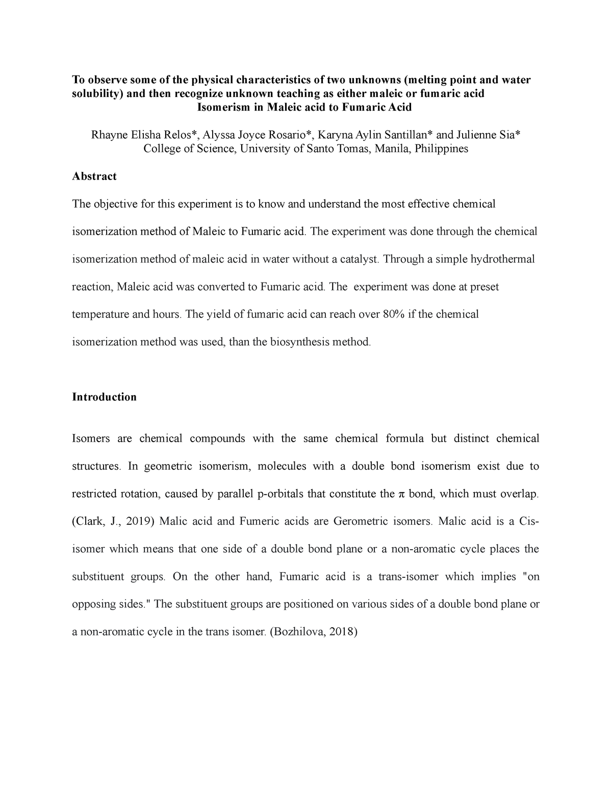 informal-report-1-orgchem-to-observe-some-of-the-physical