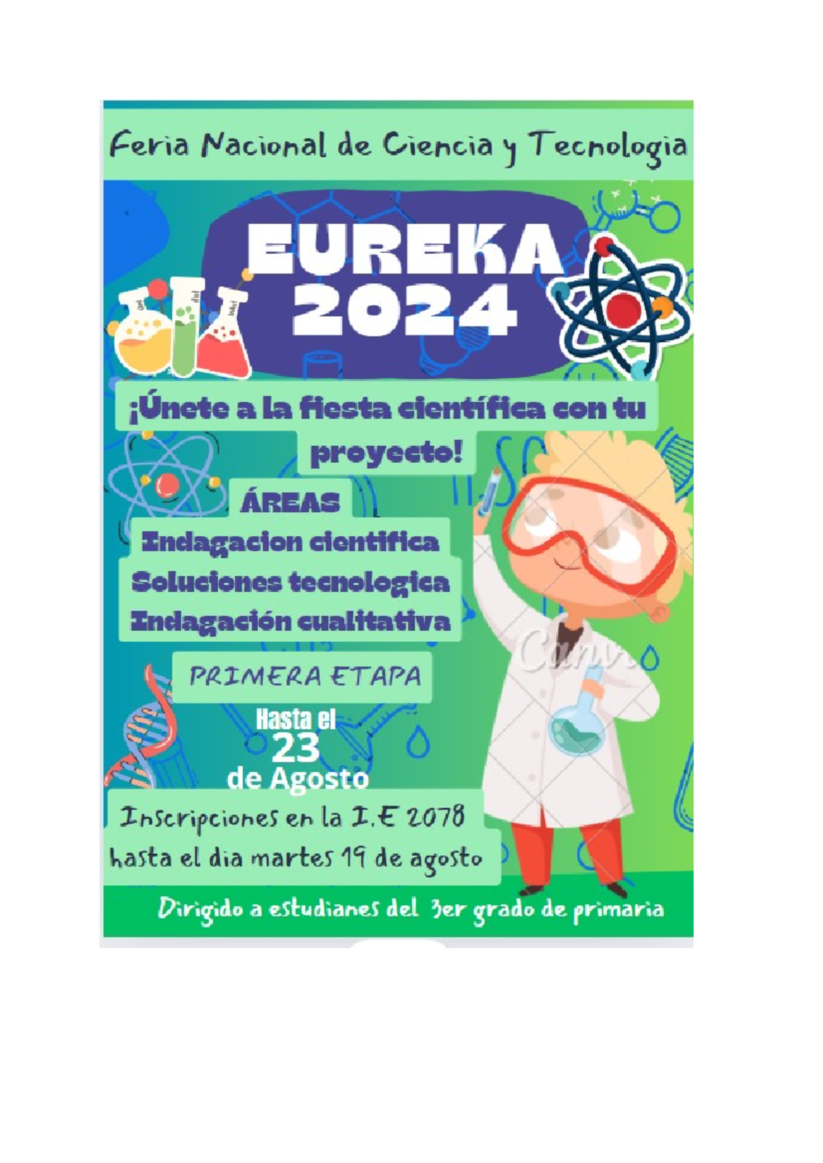 Ciencia - kmkm - Feria Nacional de Ciencia y Technologia EUREKA 2024 a ...