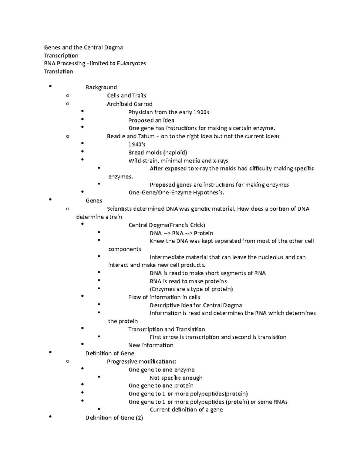 Ch 11 Nucleic Acids, DNA Replication and Chromosomes. - Genes and the ...