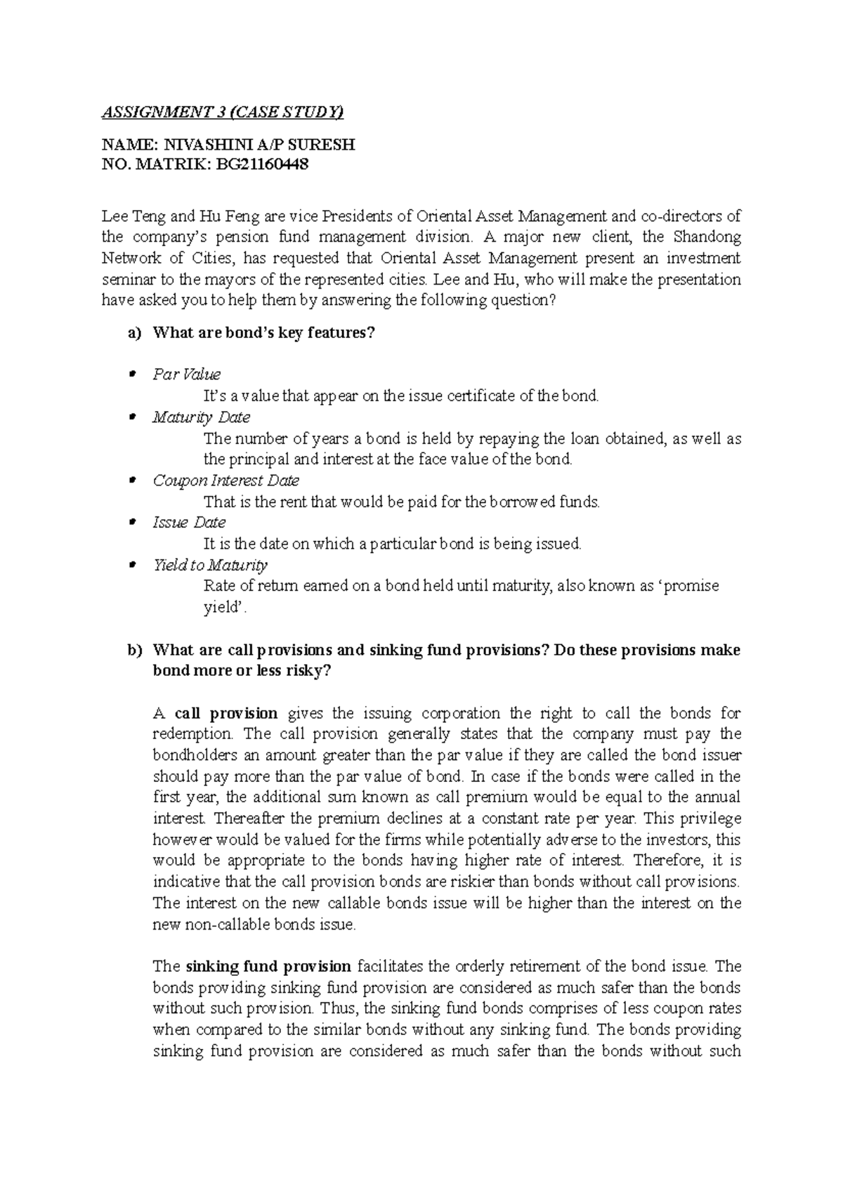 Assignment 3 - International And Offshore Banking - Ums - Studocu