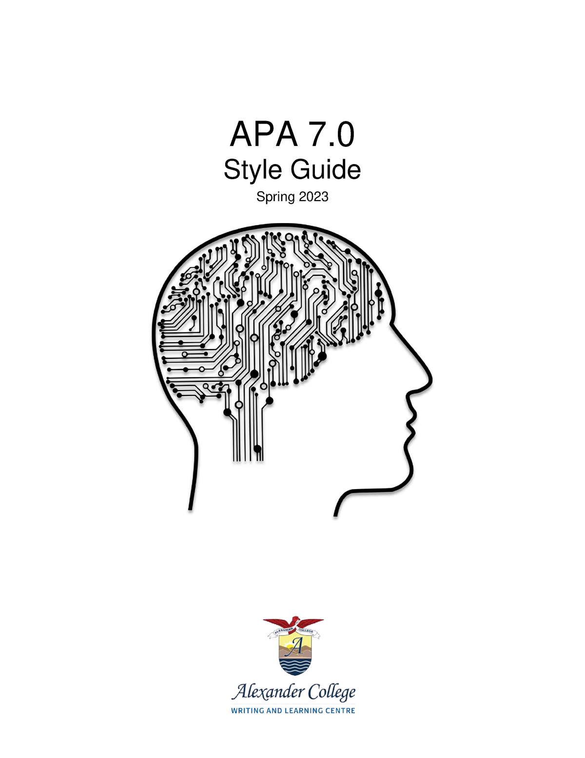 Apa Style Guide Spring 2023 Apa 7 Style Guide Spring 2023 Table Of Contents Welcome To Apa 