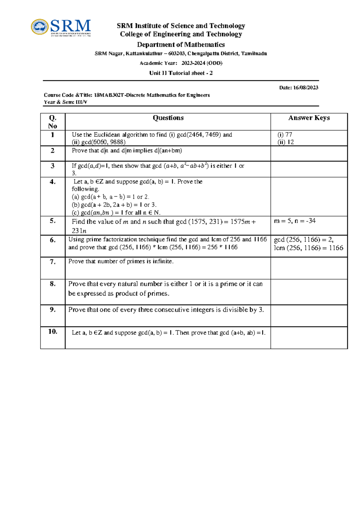 Sheet 2 Operation Research Studocu