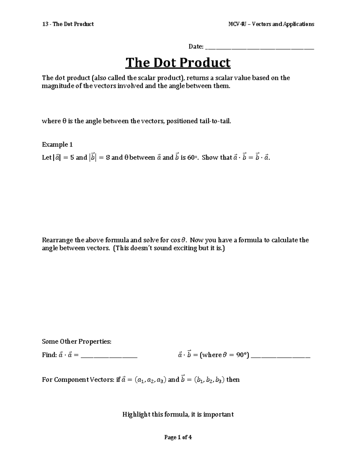 13-the-dot-product-notes-date