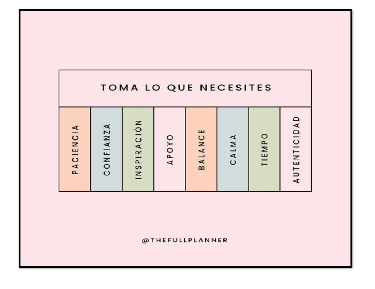 Doc2 - Reflexiones - TOMA LO QUE NECESITES TOMA LO QUE NECESITES lo que ...